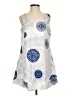 Unbranded Graphic White Casual Dress Size S - photo 1
