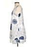 Unbranded Graphic White Casual Dress Size S - photo 5