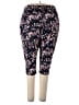 Bandolino Floral Blue Active Pants Size 20W - photo 1