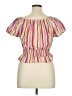 New Glory 100% Polyester Pink Short Sleeve Blouse Size XL - photo 2