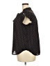 Tempted 100% Polyester Polka Dots Black Sleeveless Blouse Size 2X - photo 5