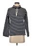 J.Crew 100% Cotton Stripes Blue Turtleneck Sweater Size XS - photo 1