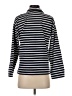 J.Crew 100% Cotton Stripes Blue Turtleneck Sweater Size XS - photo 2