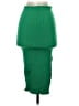 Lulus Solid Green Casual Skirt Size XS - photo 2