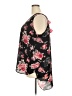 Liberty Love 100% Polyester Floral Black Long Sleeve Blouse Size 3X - photo 5