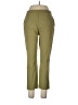 Theory Solid Green Linen Pants Size 10 - photo 1