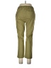 Theory Solid Green Linen Pants Size 10 - photo 2