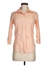 Gap Orange 3/4 Sleeve Button-Down Shirt Size 6 - photo 1