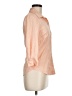 Gap Orange 3/4 Sleeve Button-Down Shirt Size 6 - photo 4