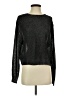 MNG Metallic Black Pullover Sweater Size S - photo 1