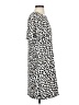 Ann Taylor 100% Polyester Animal Print Ivory Casual Dress Size 4 - photo 4