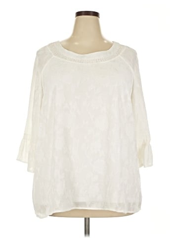Honey Punch 3/4 Sleeve Blouse (view 1)