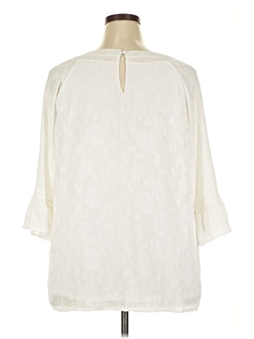 Honey Punch 3/4 Sleeve Blouse (view 2)