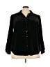 ModCloth Black Long Sleeve Blouse Size 3X - photo 1