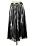 Banana Republic 100% Polyester Metallic Silver Formal Skirt Size 4 (petite) - photo 1