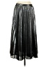 Banana Republic 100% Polyester Metallic Silver Formal Skirt Size 4 (petite) - photo 2