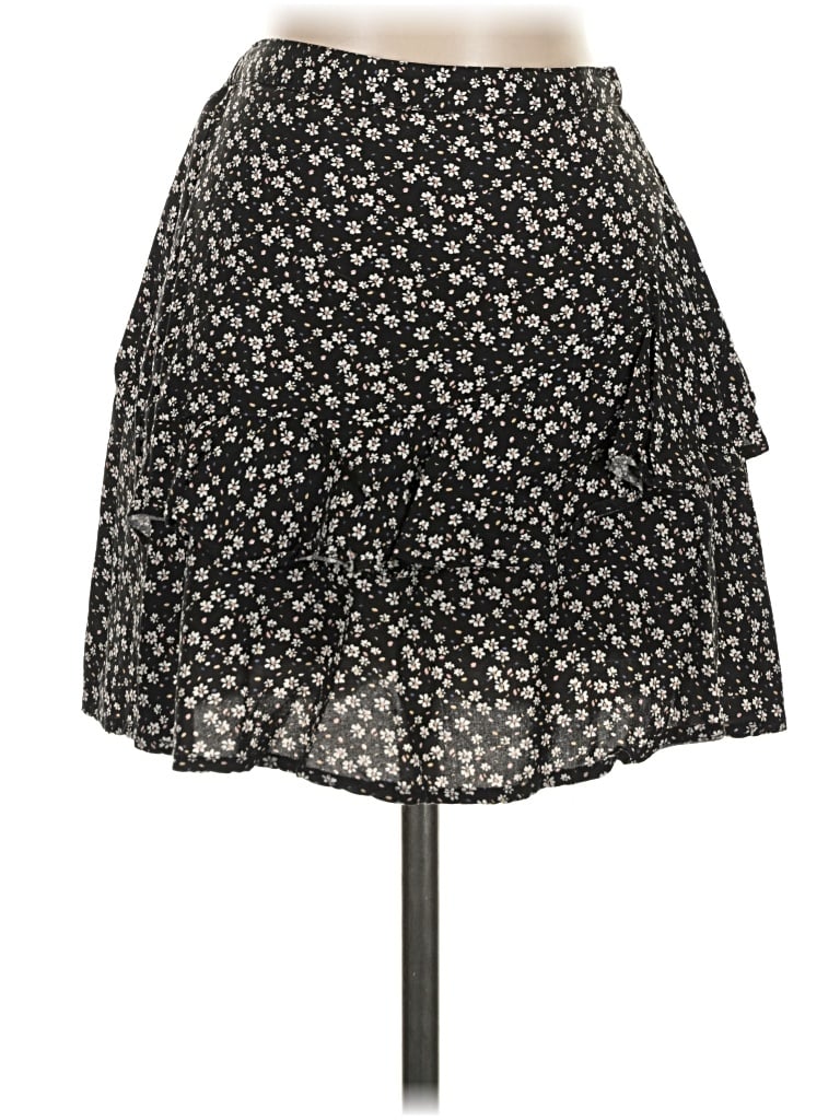 Pre-owned Japna Casual Skirt In Black