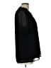 Assorted Brands 100% Polyester Black Short Sleeve Blouse Size L - photo 4