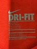 Nike 100% Polyester Orange Active T-Shirt Size M - photo 7