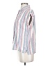 Orvis Stripes Pink Short Sleeve Blouse Size S - photo 5