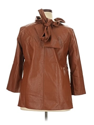 Tuckernuck Faux Leather Top (view 2)