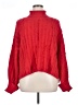 Kaileigh Red Turtleneck Sweater Size 1X - photo 1