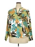 Chico's Green Long Sleeve Polo Size XXL (4) - photo 1