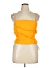 Mara Hoffman 100% Hemp Yellow Sleeveless Top Size XL - photo 1