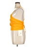 Mara Hoffman 100% Hemp Yellow Sleeveless Top Size XL - photo 5
