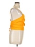 Mara Hoffman 100% Hemp Yellow Sleeveless Top Size XL - photo 4