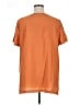 Curations 100% Polyester Orange Short Sleeve Blouse Size 1X - photo 2