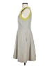 Muse Color Block Gray Casual Dress Size 8 - photo 5