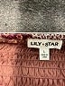 Lily Star Purple Long Sleeve Blouse Size L - photo 7
