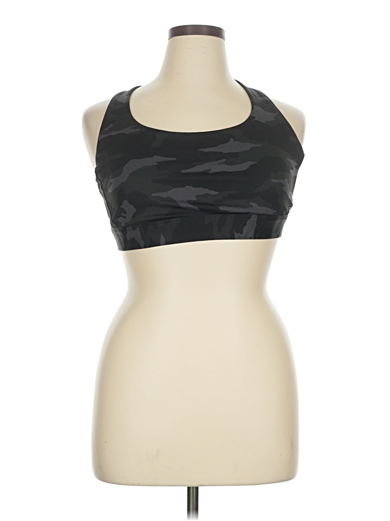Pre-owned Athleta Tank Top Black Halter Neckline Tops
