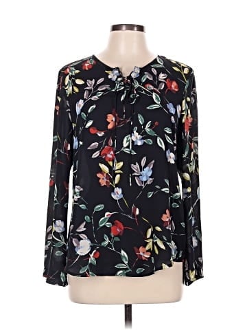 Ecru Long Sleeve Blouse (view 1)