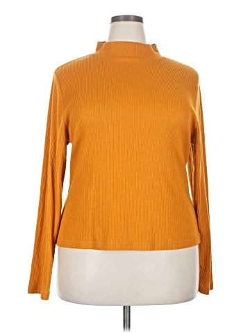 Feathers Long Sleeve Turtleneck (view 1)