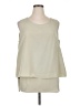 DG^2 by Diane Gilman 100% Polyester Ivory Sleeveless Blouse Size 1X - photo 1