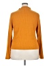 Feathers Orange Long Sleeve Turtleneck Size 2X - photo 2