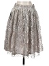 HD in Paris Silver Formal Skirt Size 4 - photo 2