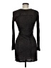 Three Dots 100% Viscose Black Cocktail Dress Size M - photo 2