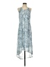 Old Navy 100% Polyester Paisley Blue Casual Dress Size XS - photo 1