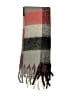 Fraas 100% Polyester Plaid Gray Orange Scarf One size - photo 2