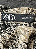 Zara Plaid Gray Coat Size XS - photo 6