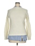 Next 100% Cotton Ivory Turtleneck Sweater Size 14 - photo 1
