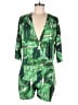 Unbranded Tropical Green Romper Size M - photo 1
