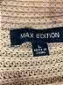 Max Edition Solid Tan Turtleneck Sweater Size L - photo 7