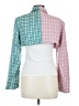 Shein Checkered-gingham Pink Jacket Size 8 - 10 - photo 2