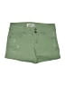 Jolt Solid Green Khaki Shorts Size 7 - photo 1