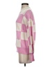 Zesica Checkered-gingham Pink Pullover Sweater Size S - photo 5