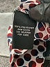 Premise Studio 100% Polyester Houndstooth Black Burgundy Long Sleeve Blouse Size M - photo 8
